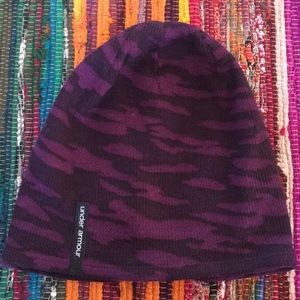Under Armour Purple Camo Hat